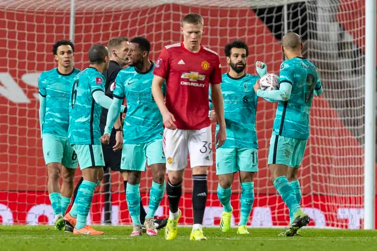Formazioni ufficiali della Supervisione Man United-Liverpool