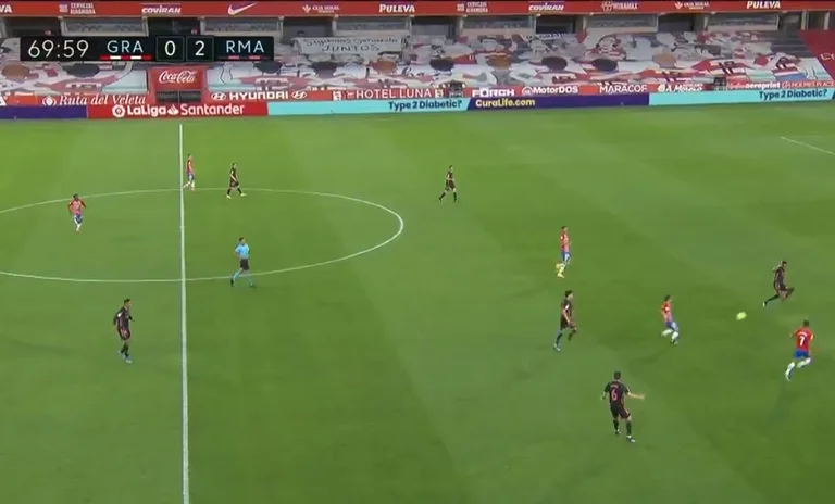 Granada puso miedo en la médula del Real Madrid, marcada después del desastre del Milenio