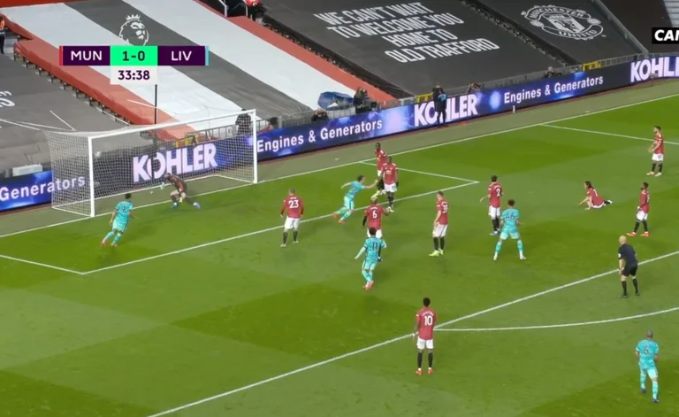 Nicht lange vor, dieses Ziel, das nur Diogo Yota scored, ist peinlich für Man United