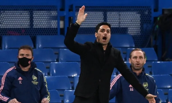 Arteta insegue i media dopo aver vinto Chelsea