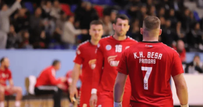 Campione della famiglia Besa in pallamano