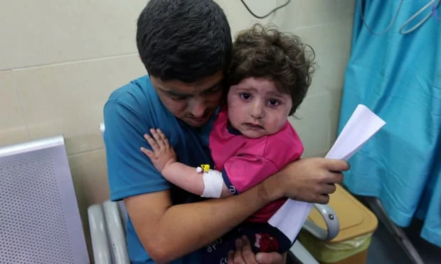 Our children are getting killed” Guardian interviews 22-year-old Palestinian who lost sight of bombing