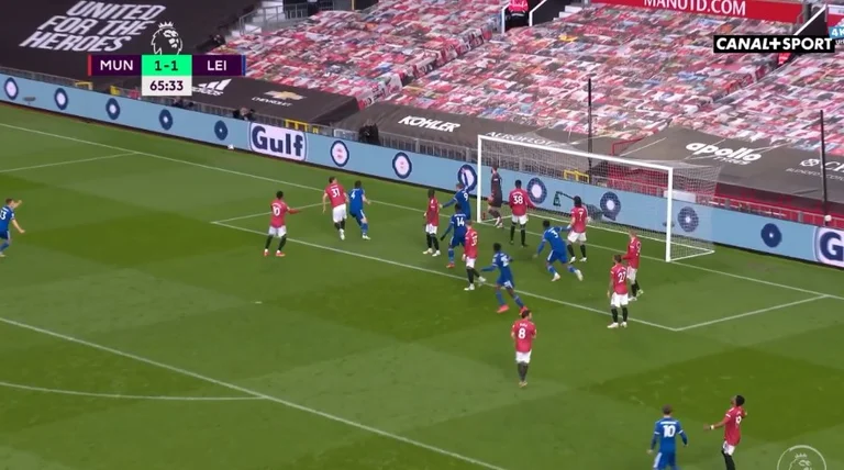 Leicester City effrayant, restaure la supériorité contre les États-Unis entre Old Tuffford