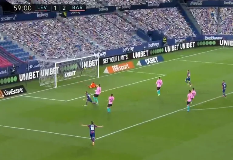 Barcellona non è un titolo, sciocca Levante: Due gol per tre minuti e il punteggio è uguale