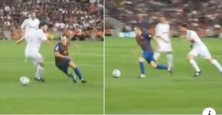 Imágenes raras de Inesta versus Real Madrid muestran que era simplemente imposible parar