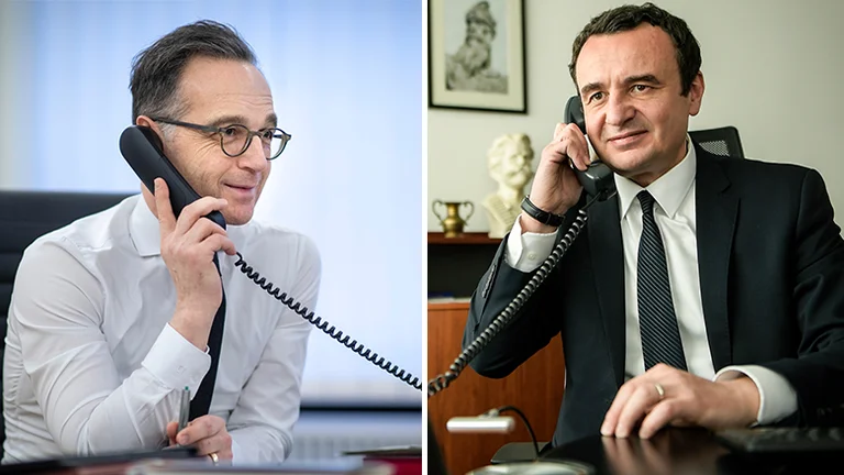 Arben, arabei: il primo diplomatico tedesco dice a Kurti al telefono che il Kosovo sıka Europe senza dialogo