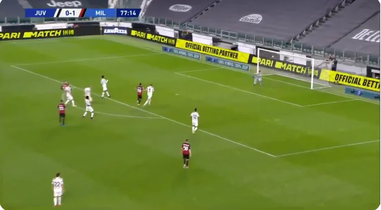 Rebicit's antiJuvent goal is worth seeing ten times in a row.