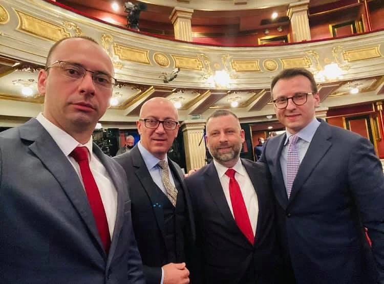 Kurti's minister, Goran Rakic, at Vuciqi's ceremony: Publishing Exciting Photo