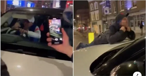 Das neue Video, das Theago Silva mit Fans nach dem Sieg Real Madrid feiert, ist außergewöhnlich.
