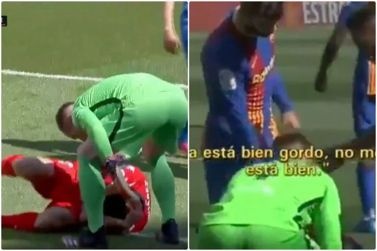 No jodas con nosotros, Pique insulto Suárez después de intentar ganar una pena vergonzosa.