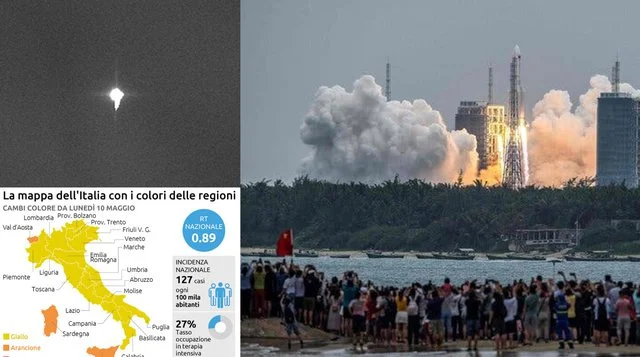 L'Italie prend des mesures, neuf régions prêtes à la chute du missile chinois. Albanie sur la carte des risques