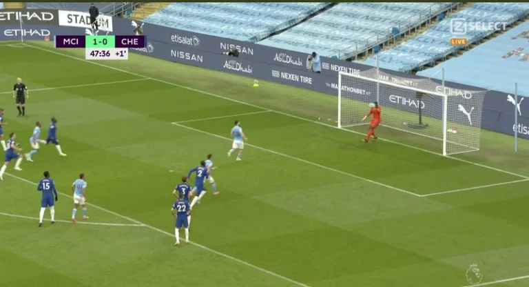 Man City profitiert von Chelsea, aber diese Augenros Strafe muss das Schlimmste in der Geschichte sein