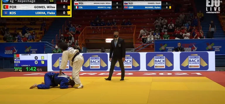 Nuk ka medalje për Flaka Loxhën, mposhtet nga kundërshtarja portugeze