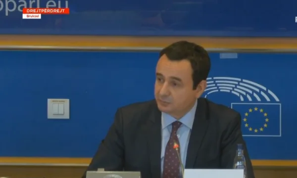Kurti au Parlement européen: le Kosovo à la table des négociations est à égalité avec la Serbie