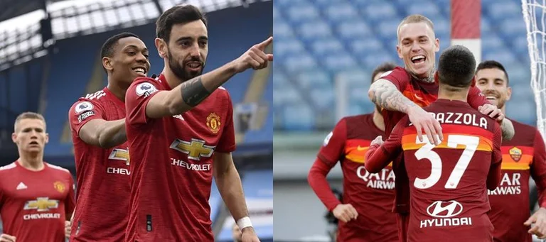 Man United é Roma: Formations officielles Publié