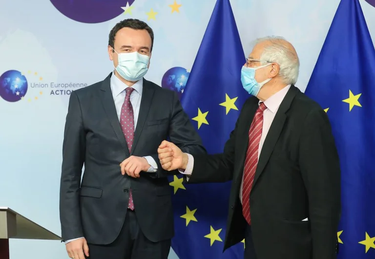 Kurt trifft Borrell in Brüssel