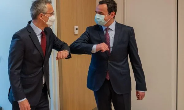 Kurt trifft Stoltenberg: Kosovo-Mitgliedschaft in der NATO macht Region sicherer