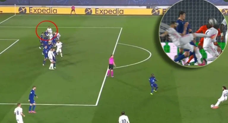 Le prestigieux journal espagnol dit que le but du Real Madrid contre Chelsea a dû être annulé