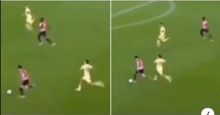El increíble mapa de Löreante en el minuto 91 contra Bilbao causará dolor malo