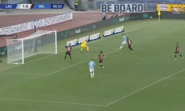 Lazio duplica su superioridad sobre Milán