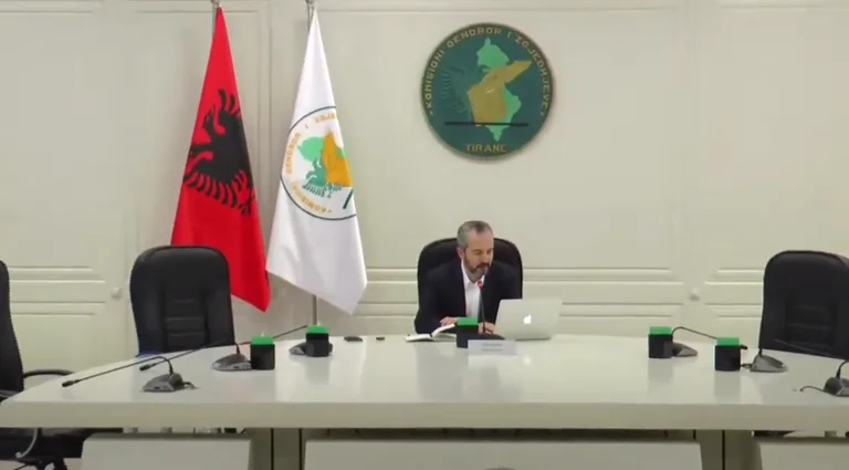 Elections in Albania, Celibashi: Political representatives' counting process attempted