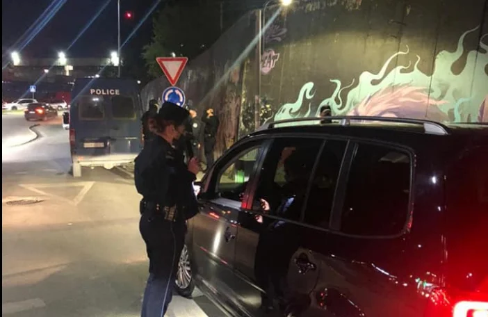 Kosovo police in application of anti measures CO VID-19