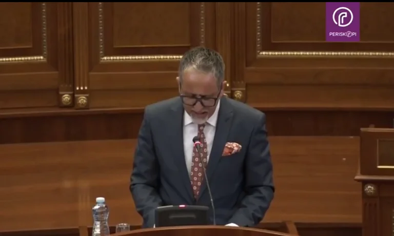 Arben Vitita admits failure: We're last of vaccine insurance.