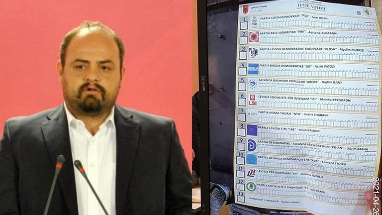 Boiken Abazi posts photo, claims SP is taking their votes