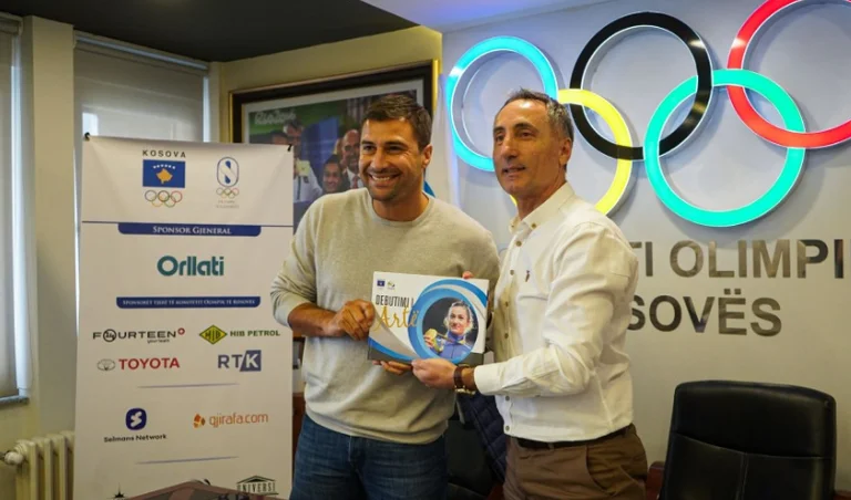 Lorik Cana visits KOK: I'm willing to help Kosovo sport