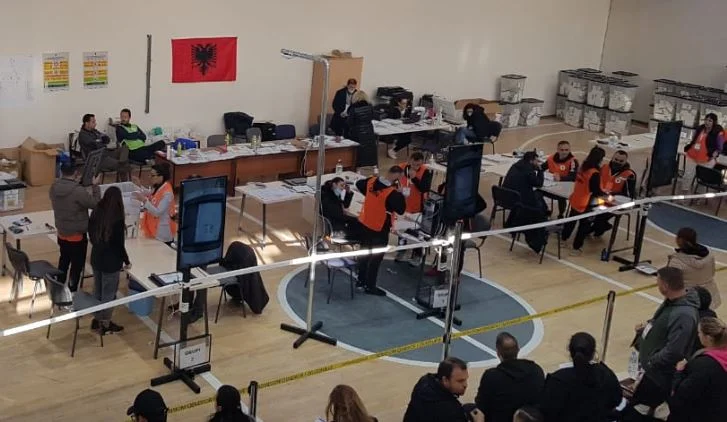 Résultats à l'unité 10 à Tirana, combien de votes ont tous été reçus