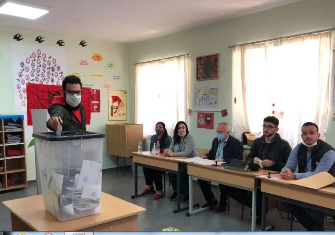 Albania: Voter turnout by five o'clock is 43.56%