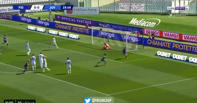 Fiorentin oscila pobre Juventu con un super Panenka