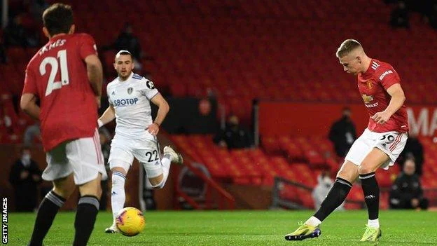 Man United isn't supposed to have it easy as Leeds' guest today: Official formations