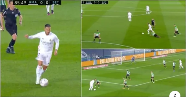 Eden Hazard finalmente vuelve a la acción e impresiona unos días antes del partido Chelsea.