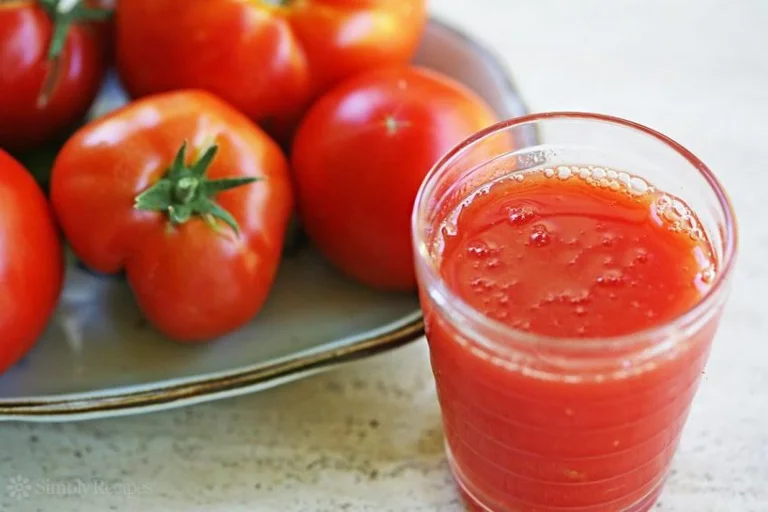 Beneficio De jugo de tomate
