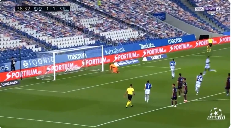 Le but de Yanuzaj dans la victoire de Sociedad sur Celta Vigos