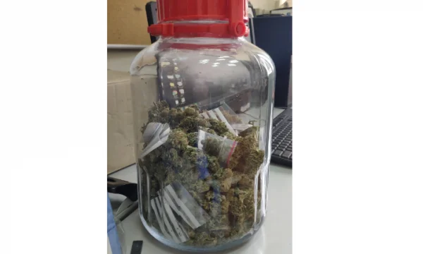 Tried to get in with 1kg of marijuana from Albania to Kosovo, stopped by police