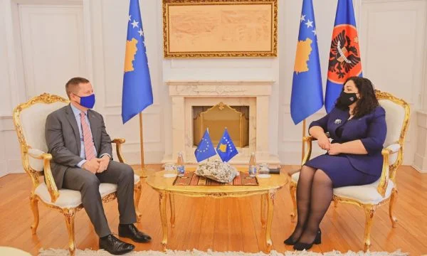 Providing Anti - Inoculations CO V ID, Osman meets with EU office chief