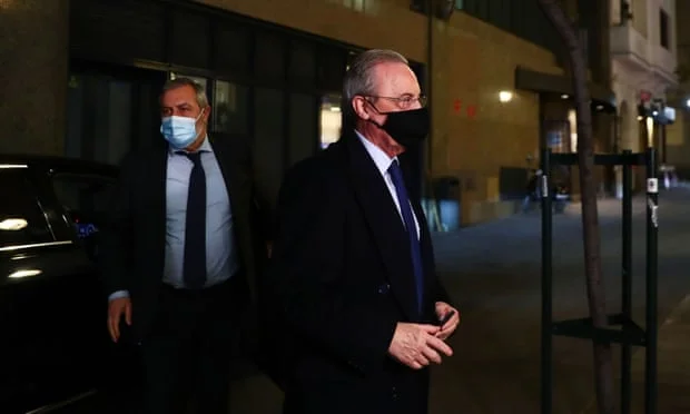 Florentino Perez spricht in einem Interview: Bad Glück, Chelsea Fans, sagt nichts vorbei.