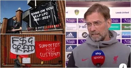 Liverpool le club le plus divisé de la Super League, le Clopp déçu : je ne sais pas comment on va commencer.