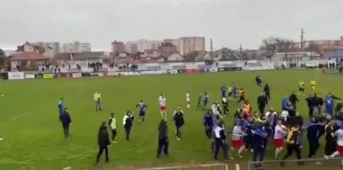 Official: Kosovo Fushe match '% Vjosa, who was stopped due to violence, will be repeated