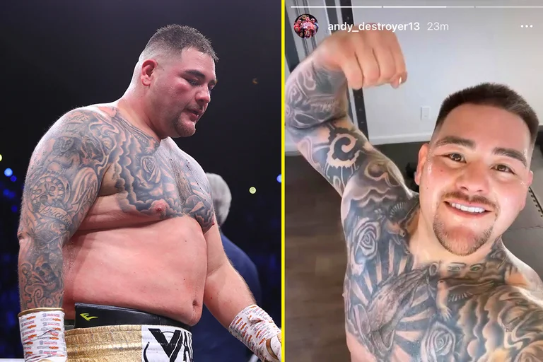 Le physicien d'Andy Ruiz est incroyable, sa transformation est tout simplement inspirante.