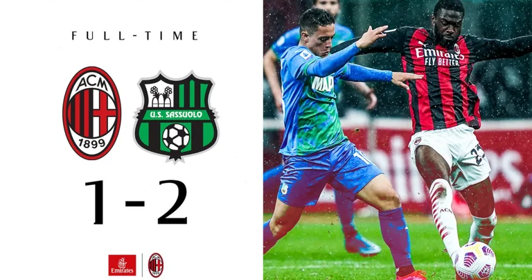 Completing things for Milan, overcome by Susuolo