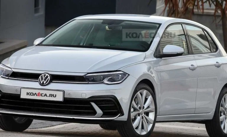VW New Polo arrive.