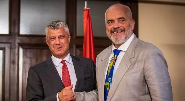 Thaci's son says his father sends greetings to Eddie Rama from The Hague