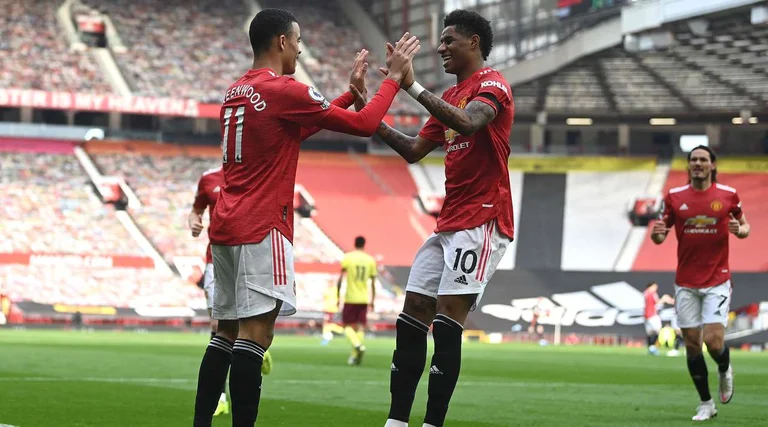 United wins against Burnley at Old Tuffford