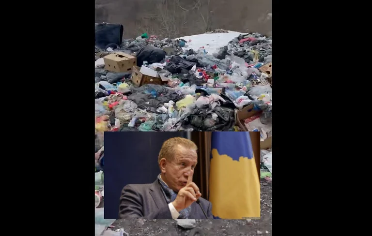 Pacolli devient nerveux voir des restes à Brezovica