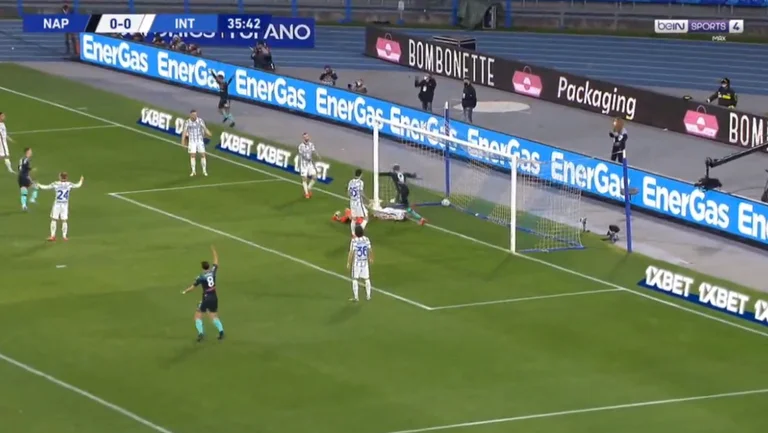 Inexplicable Mongol: Hard to describe as Handanovic put the ball in his net