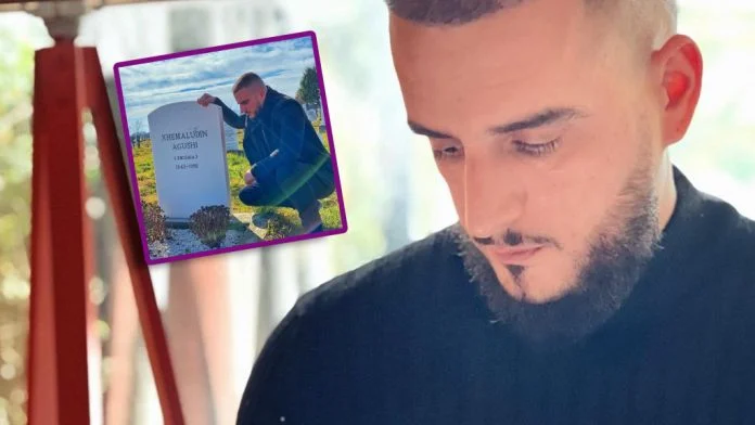 Gold AG visits father's grave: Only God knows how much I miss you