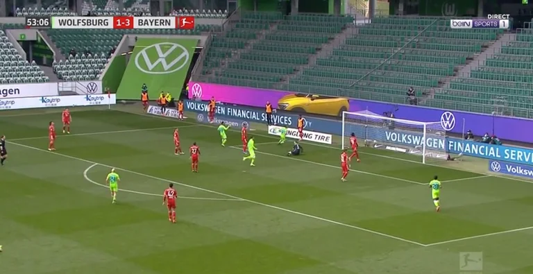 Wolfsburg ne sort pas si facilement, il est difficile pour Bayern: Mark pour 3-2